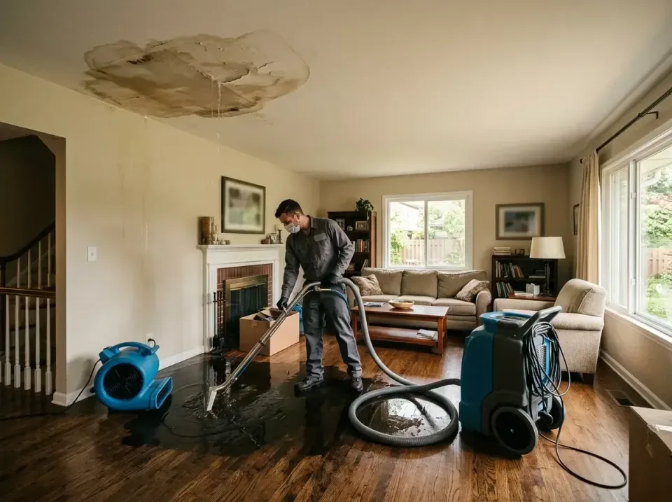 attic-pipe-burst-ceiling-drip-008 — frequently asked questions, Water Damage Restoration & Carpet Care in Coleytown, CT